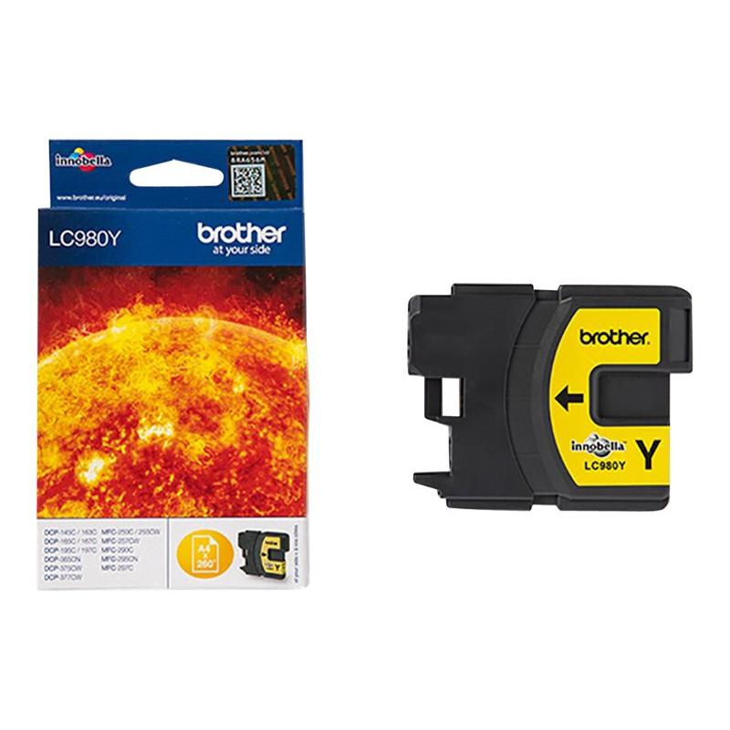 Brother Ink LC 980 Yellow Gelb (LC980Y)
