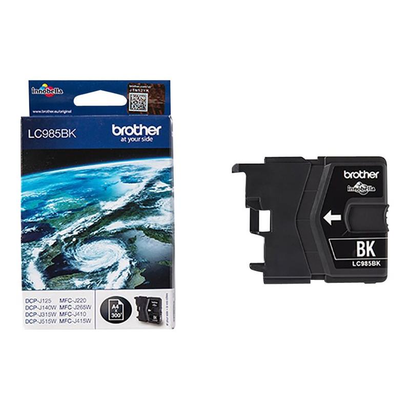 Brother Ink LC 985 Black Schwarz 0,3k (LC985BK)