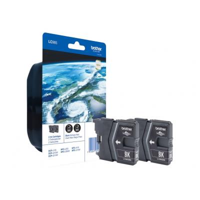 Brother Ink LC 985 Black Schwarz Twin-Pack TwinPack (LC985BKBP2DR)