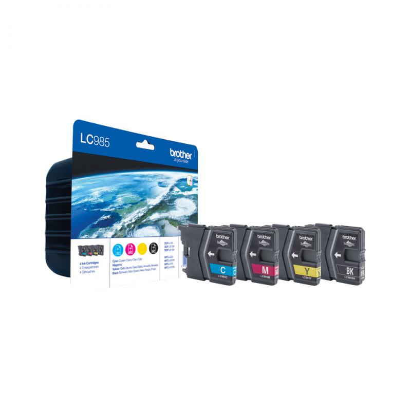 Brother Ink LC 985 Rainbow-Pack RainbowPack (LC985VALBPDR)