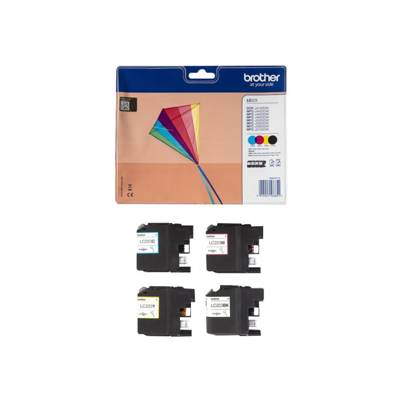 Brother Ink LC223VAL 4er Pack (LC223VALBP)