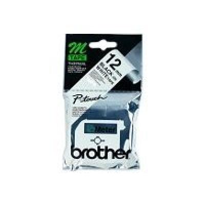 Brother Schriftbandkassette M-K231S MK231S White Black (MK231SBZ)