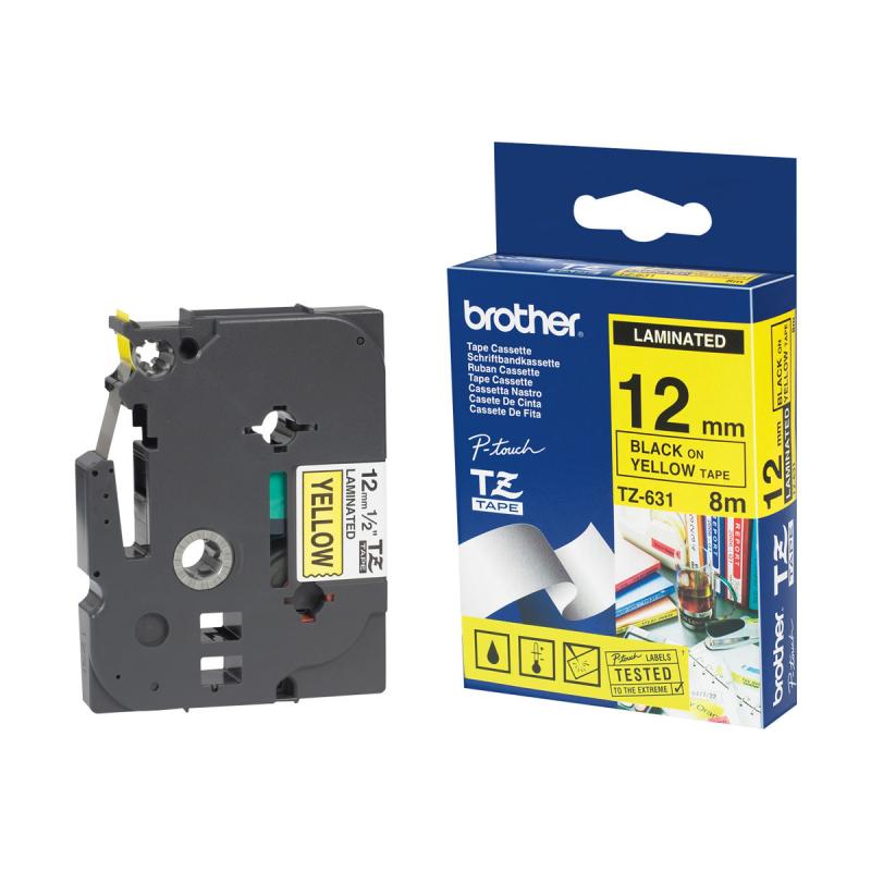 Brother TC-Schriftbandkassette TCSchriftbandkassette TC-101 TC101 Transparent Black (TC101)