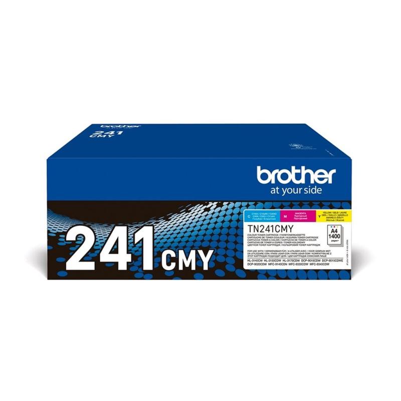 Brother (TN241CMY) TN-241 TN241 Value Pack