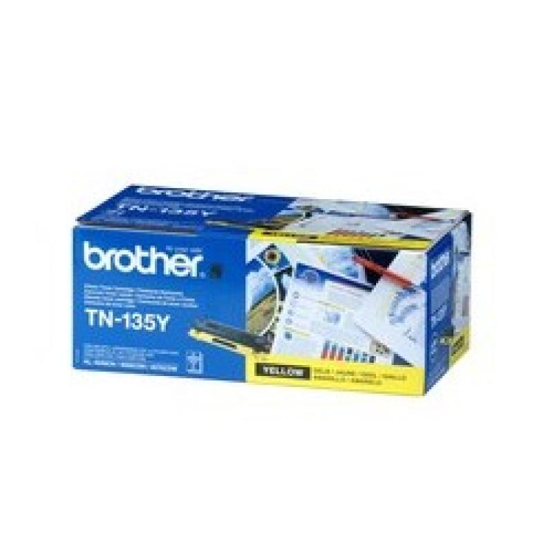 Brother Toner TN-135 TN135 Yellow Gelb 4k (TN135Y)