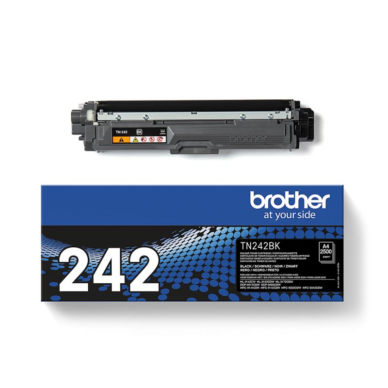 Brother Toner TN-242 TN242 Black Schwarz 2,5k (TN242BK)