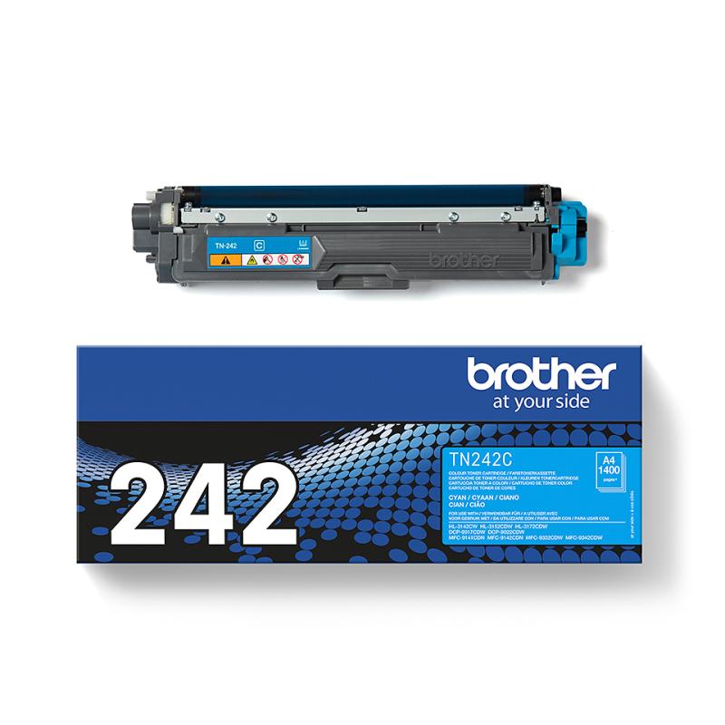 Brother Toner TN-242 TN242 Cyan 1,4k (TN242C)