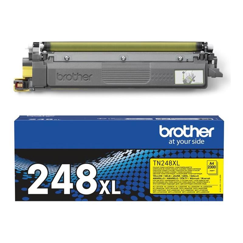 Brother Toner TN-248XLY TN248XLY Yellow Gelb High Capacity (TN248XLY)