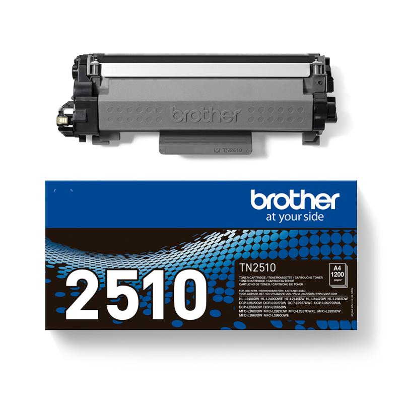 Brother Toner TN-2510 TN2510 Black Schwarz High Capacity (TN2510)