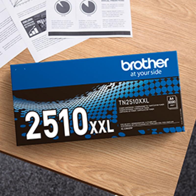Brother Toner TN-2510XXL TN2510XXL Black Schwarz Ultra High Yield (TN2510XXL)