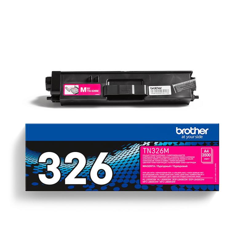 Brother Toner TN-326 TN326 Magenta 3,5k (TN326M)