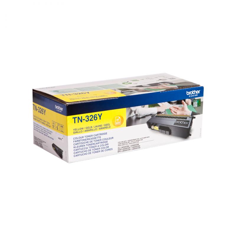Brother Toner TN-326 TN326 Yellow Gelb 3,5k (TN326Y)