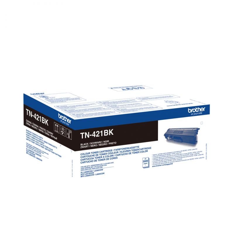 Brother Toner TN-421 TN421 Black Schwarz 3k (TN421BK)