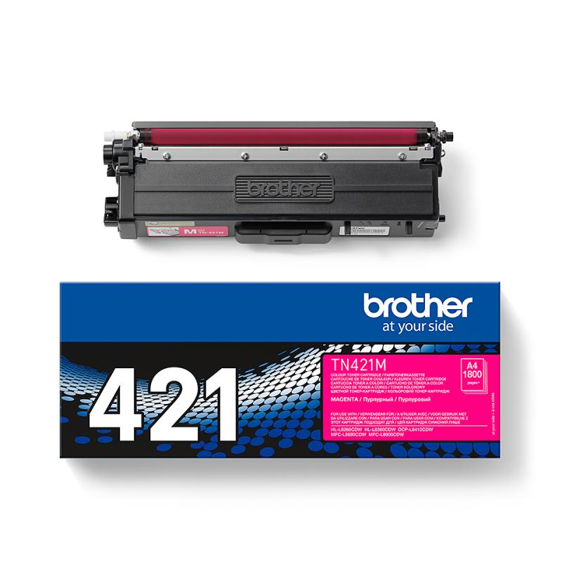 Brother Toner TN-421 TN421 Magenta 1,8k (TN421M)