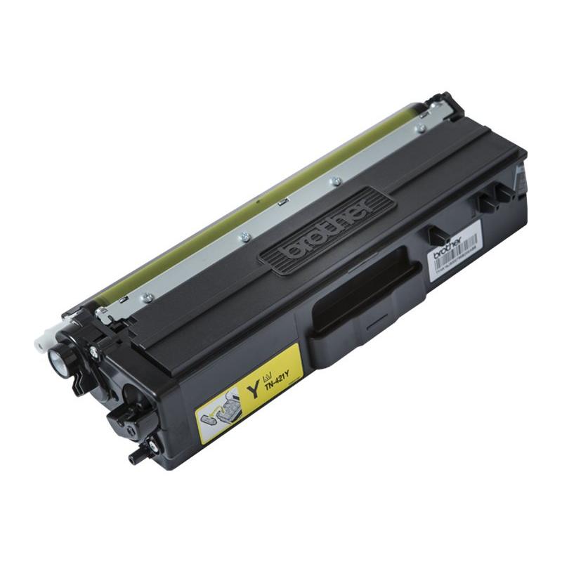 Brother Toner TN-421 TN421 Yellow Gelb 1,8k (TN421Y)