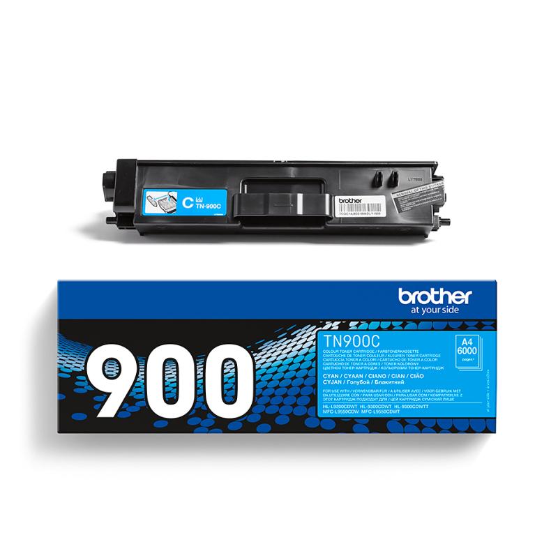 Brother Toner TN-900 TN900 Cyan 6k (TN900C)