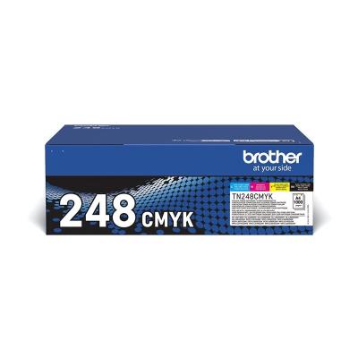 Brother Toner TN248CMYK Multi Pack (TN248VAL)
