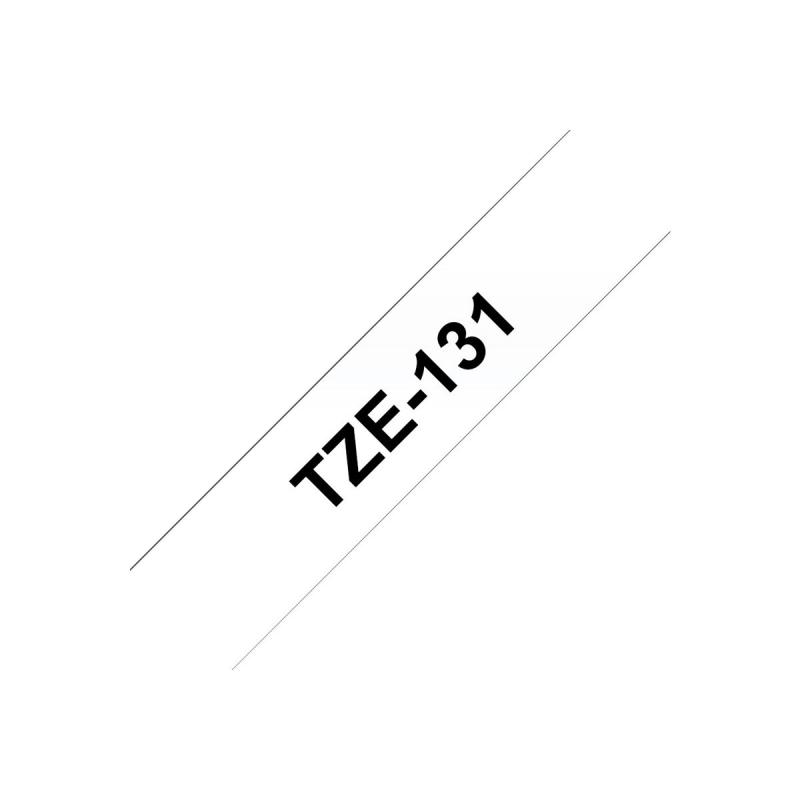 Brother TZE-Schriftbandkassette TZESchriftbandkassette TZe-131 TZe131 Transparent Black (TZE131)