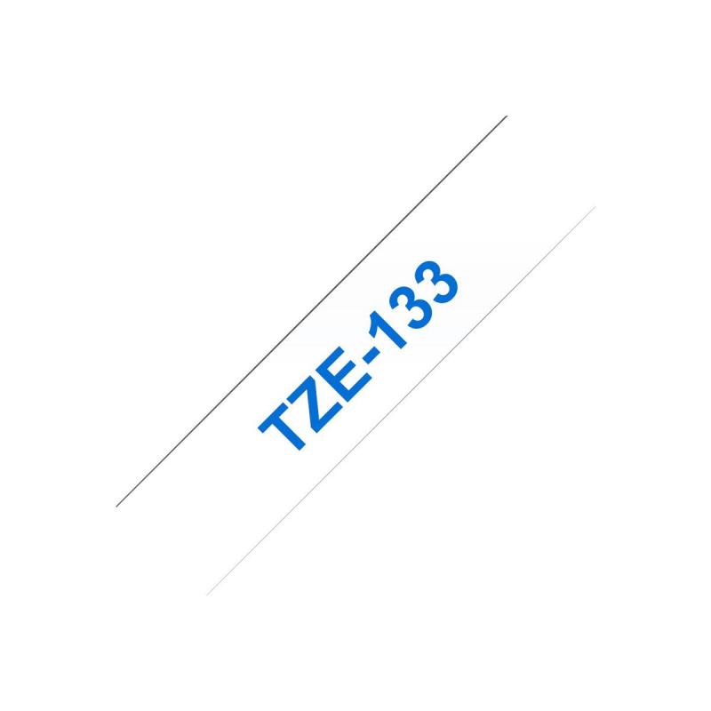 Brother TZE-Schriftbandkassette TZESchriftbandkassette TZe-133 TZe133 Transparent Blue (TZE133)