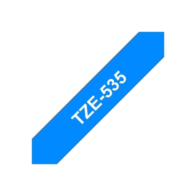 Brother TZE-Schriftbandkassette TZESchriftbandkassette TZe-535 TZe535 Blue White (TZE535)