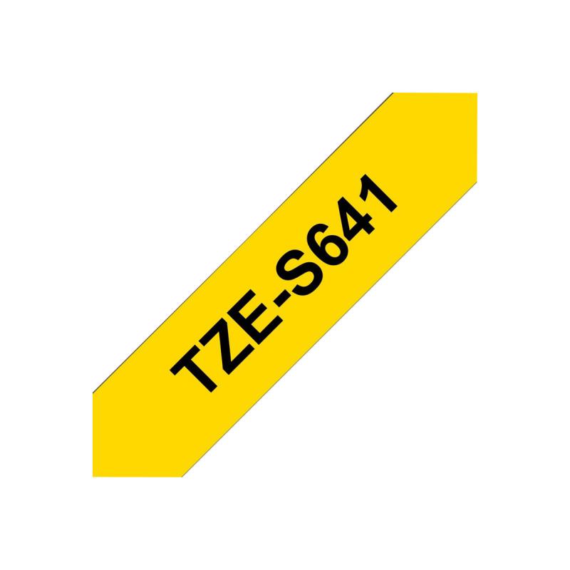 Brother TZE-Schriftbandkassette TZESchriftbandkassette TZe-S641 TZeS641 Yellow Black (TZES641)