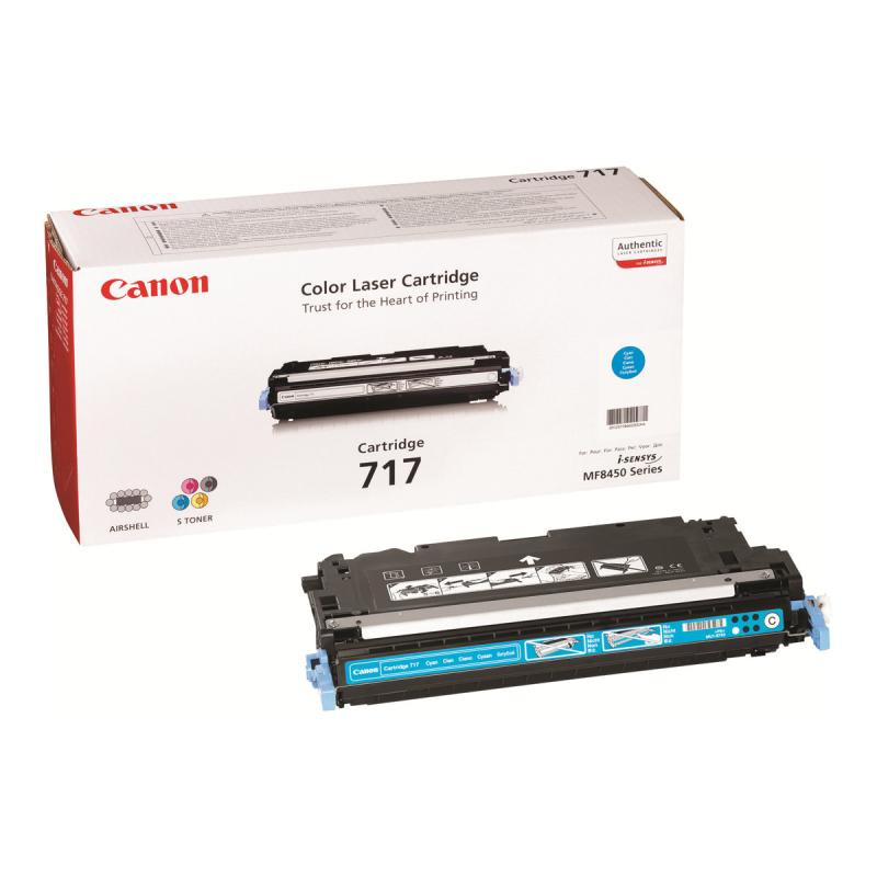 Canon 717 Cyan Cyan Original Tonerpatrone (2577B002)