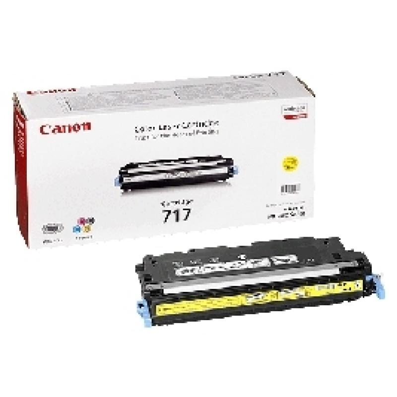 Canon 717 Yellow Gelb Gelb Original Tonerpatrone (2575B002)