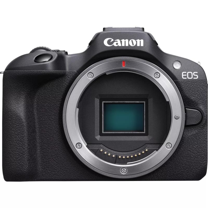 Canon Camera EOS R100 + RF-S RFS 18-45mm 1845mm IS STM Kit black Schwarz (6052C013)