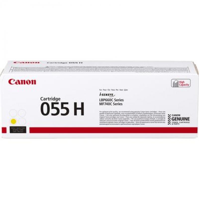 Canon Cartridge 055H Yellow Gelb (3017C004)