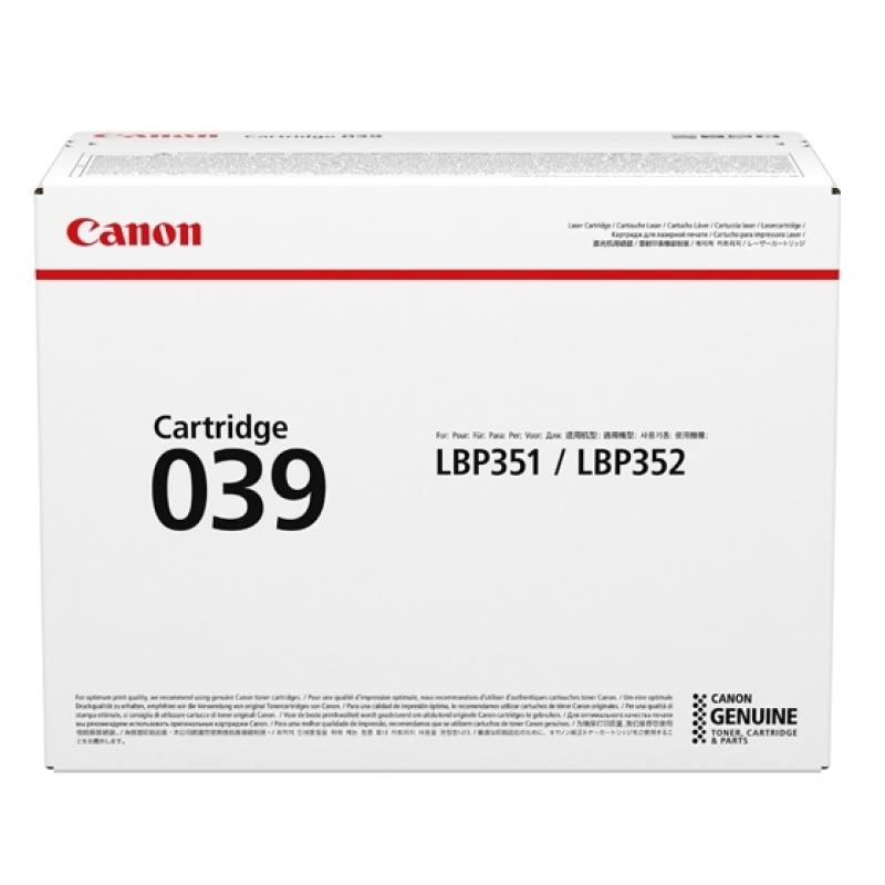 Canon Cartridge CRG-039 CRG039 Black Schwarz (0287C001)