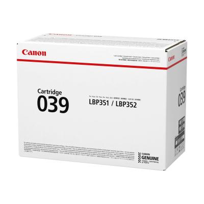 Canon Cartridge CRG-039 CRG039 Black Schwarz (0287C001)