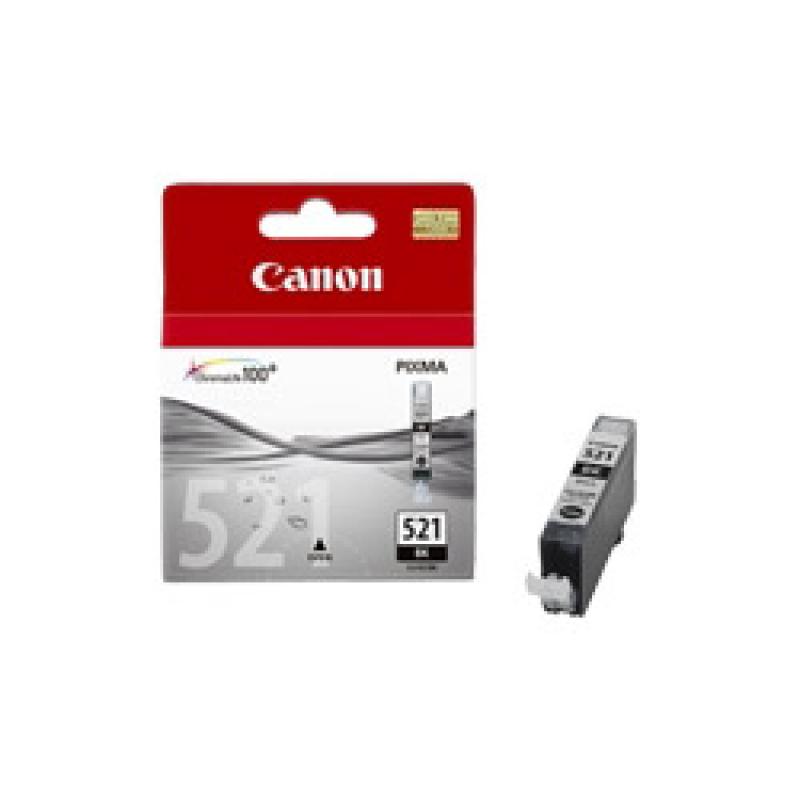 Canon Ink CLI-521 CLI521 Black Schwarz (2933B001)