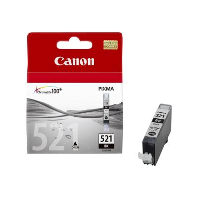 Canon Ink CLI-521 CLI521 Black Schwarz (2933B001)