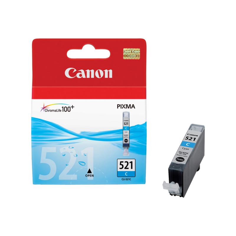 Canon Ink CLI-521 CLI521 Cyan (2934B001)