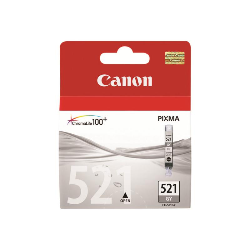 Canon Ink CLI-521 CLI521 Grey (2937B001)