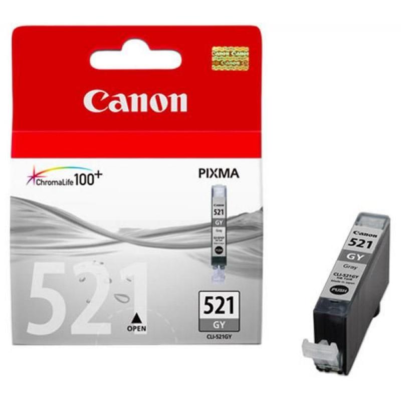 Canon Ink CLI-521 CLI521 Grey (2937B001)