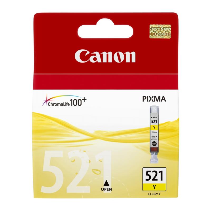 Canon Ink CLI-521 CLI521 Yellow Gelb (2936B001)