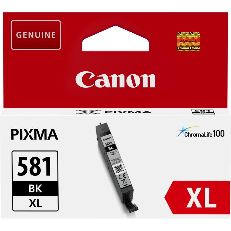Canon Ink CLI-581 CLI581 Black Schwarz XL (2052C001)