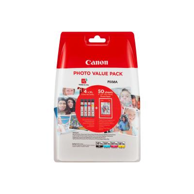Canon Ink CLI-581 CLI581 Multipack XL (2052C004)