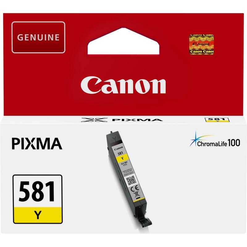 Canon Ink CLI-581 CLI581 Yellow Gelb (2105C001)
