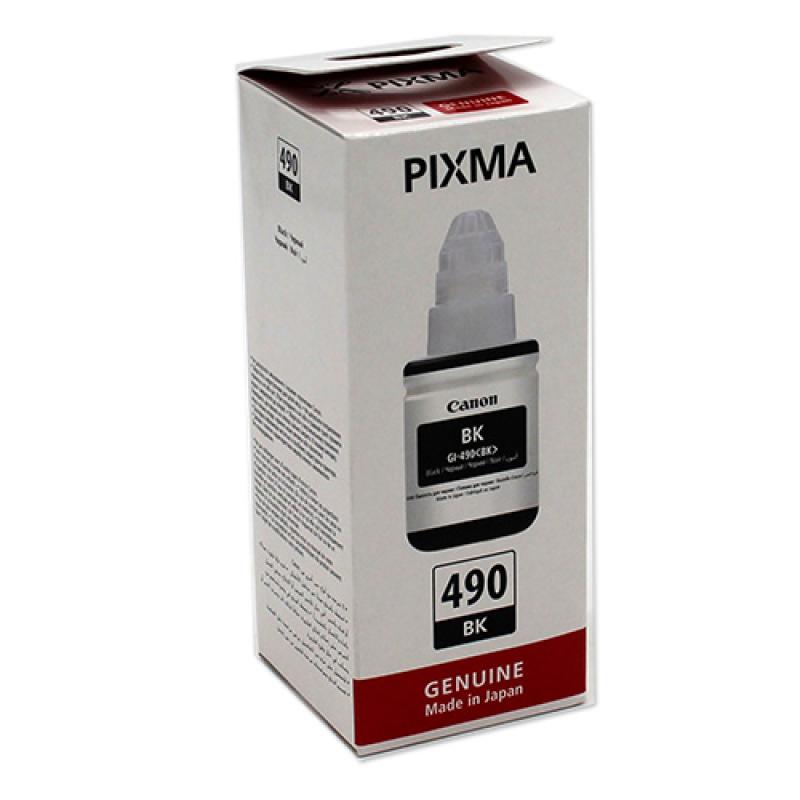 Canon Ink GI-490 GI490 Black Schwarz Nachfülltinte (0663C001)