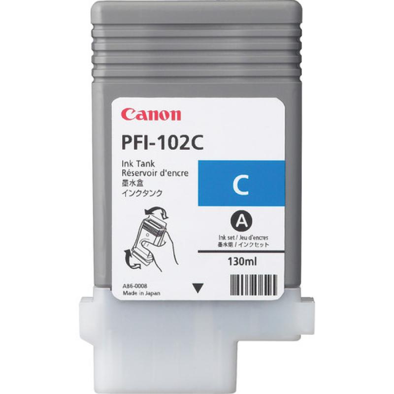 Canon Ink PFI-102 PFI102 Cyan (0896B001)
