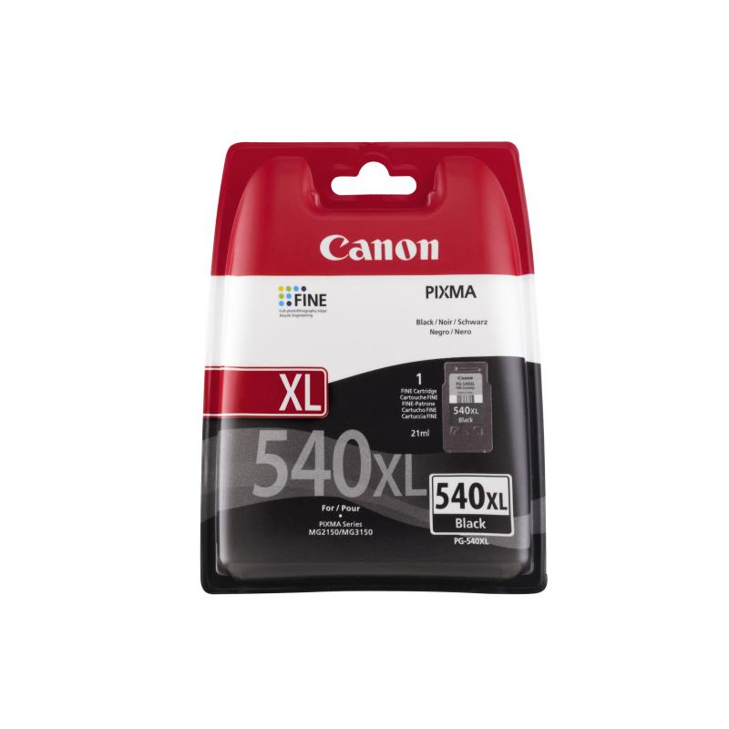 Canon Ink PG-540XL PG540XL Black Schwarz Blister ohne Alarm (5222B005)