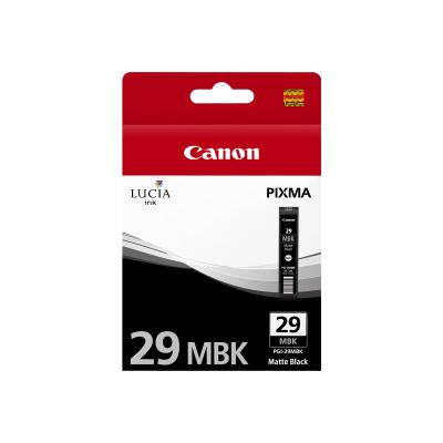 Canon Ink PGI-29 PGI29 Matte Black Schwarz (4868B001)