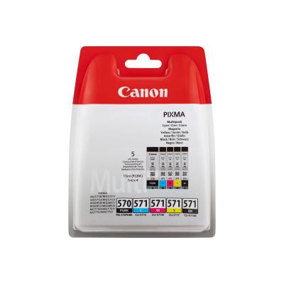 Canon Ink PGI-570 CLI-571 PGI570 CLI571 Multipack (0372C004)
