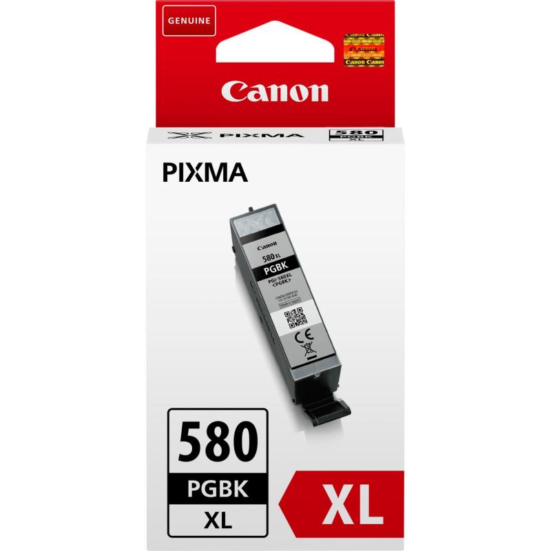 Canon Ink PGI-580PGBK PGI580PGBK Black Schwarz XL (2024C001)