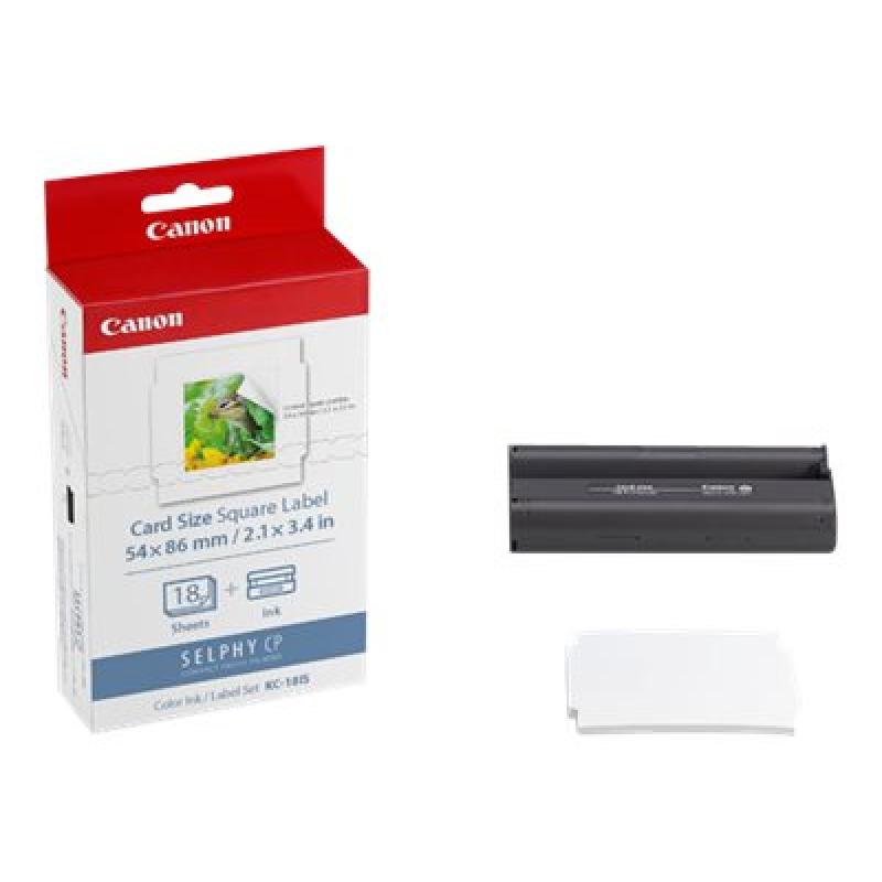 Canon KC-18IS KC18IS Farbbandkassetten- Farbbandkassetten und Papier-Kit PapierKit (7429B001)
