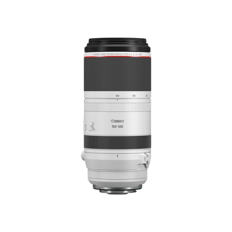 Canon Lens RF 100-500mm 100500mm F4 5-7 1 F4 57 1 Canon5-7 Canon 5-7 L IS USM black white (4112C005AA)