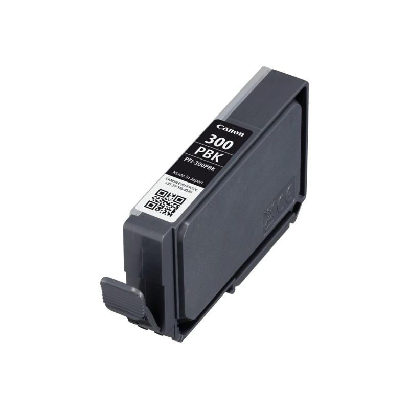 Canon PFI-300 PFI300 PBK Photo schwarz Original (4193C001)