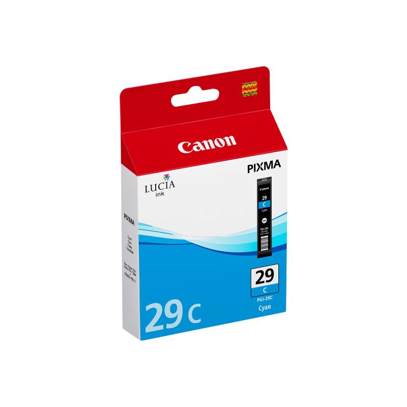 Canon PGI-29C PGI29C 36 ml Cyan Original Tintenbehälter (4873B001)